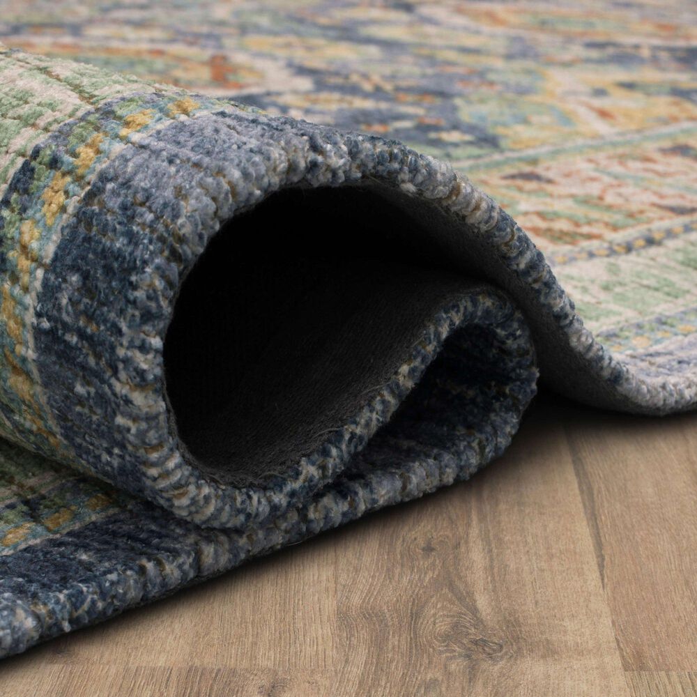 Karastan Zula Maputo 2&#39;4&quot; x 8&#39; Multicolor Runner, , large