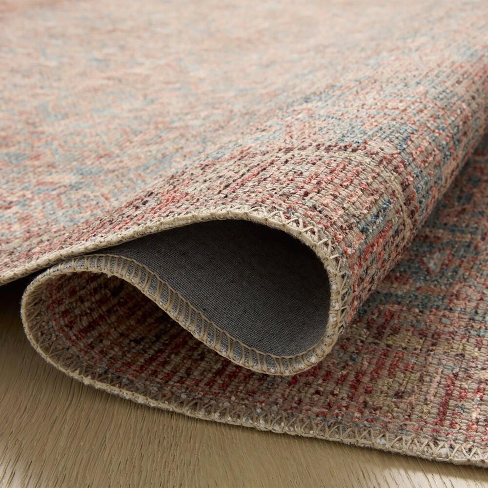 Angela Rose Aubrey 2&#39; x 5&#39; Blue and Terracotta Runner, , large