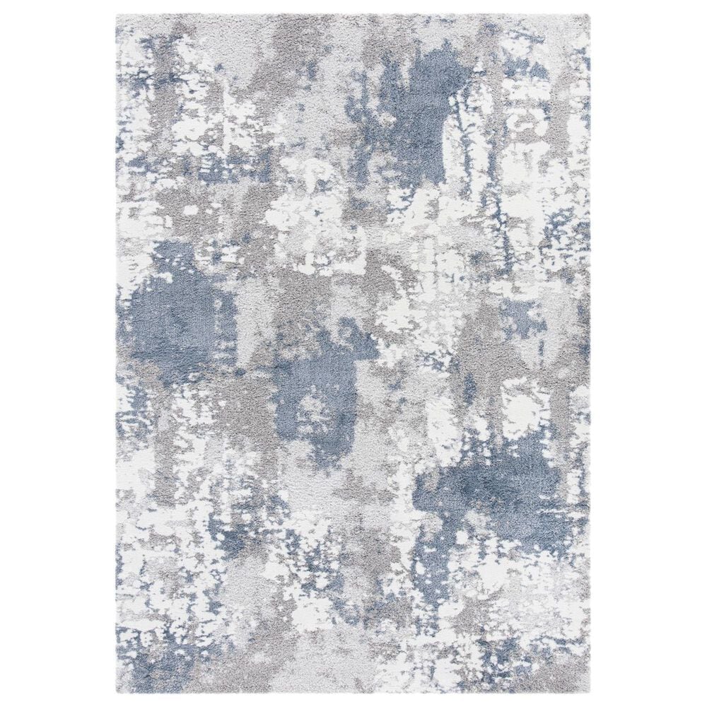 Safavieh Century CTY339 8" x 10" Grey and Blue Area Rug, , large