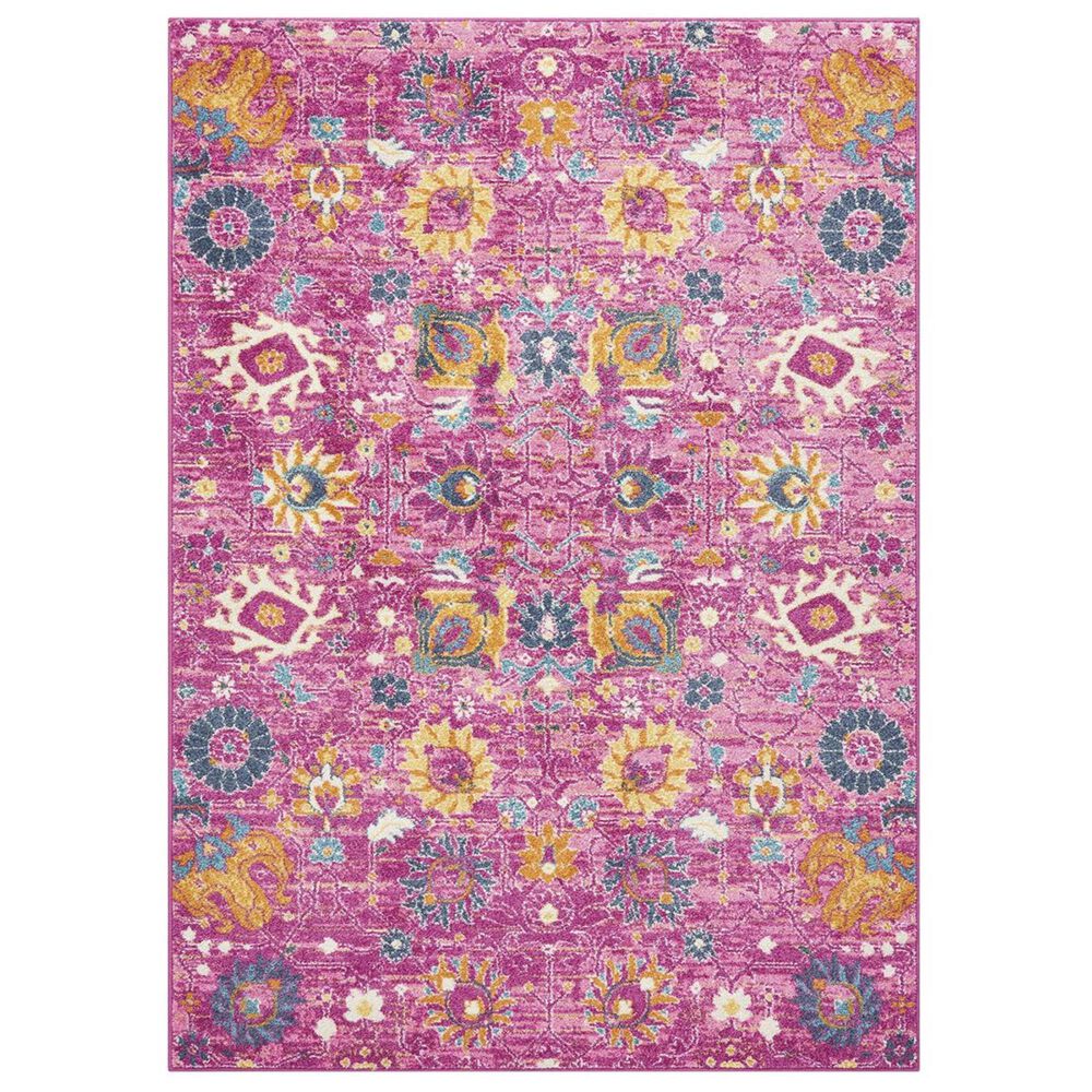 Nourison Passion PSN01 8&#39; x 10&#39; Fuchsia Area Rug, , large
