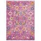 Nourison Passion PSN01 8" x 10" Fuchsia Area Rug, , large