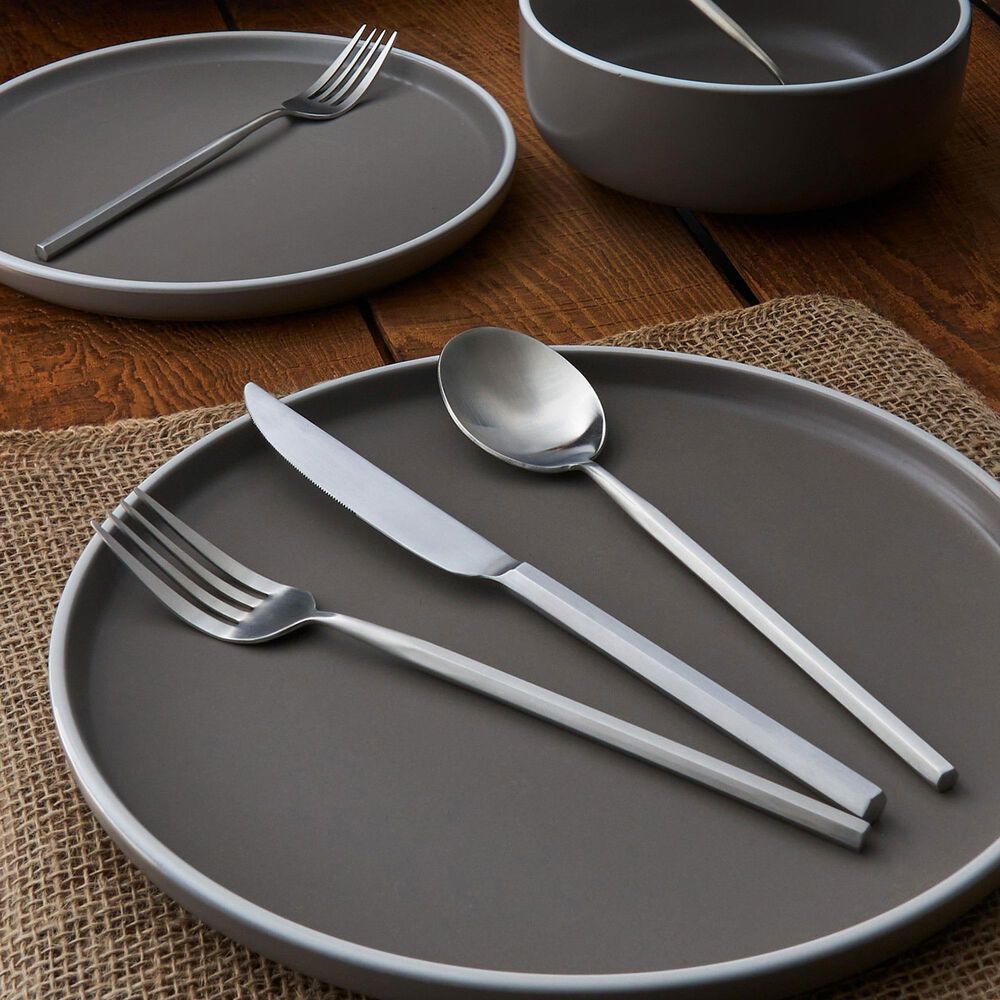 Godinger Silver Sayville 12-Piece Stoneware Set in Gray, , large
