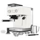 KitchenAid Semi Automatic Espresso Machine in Porcelain White, , large