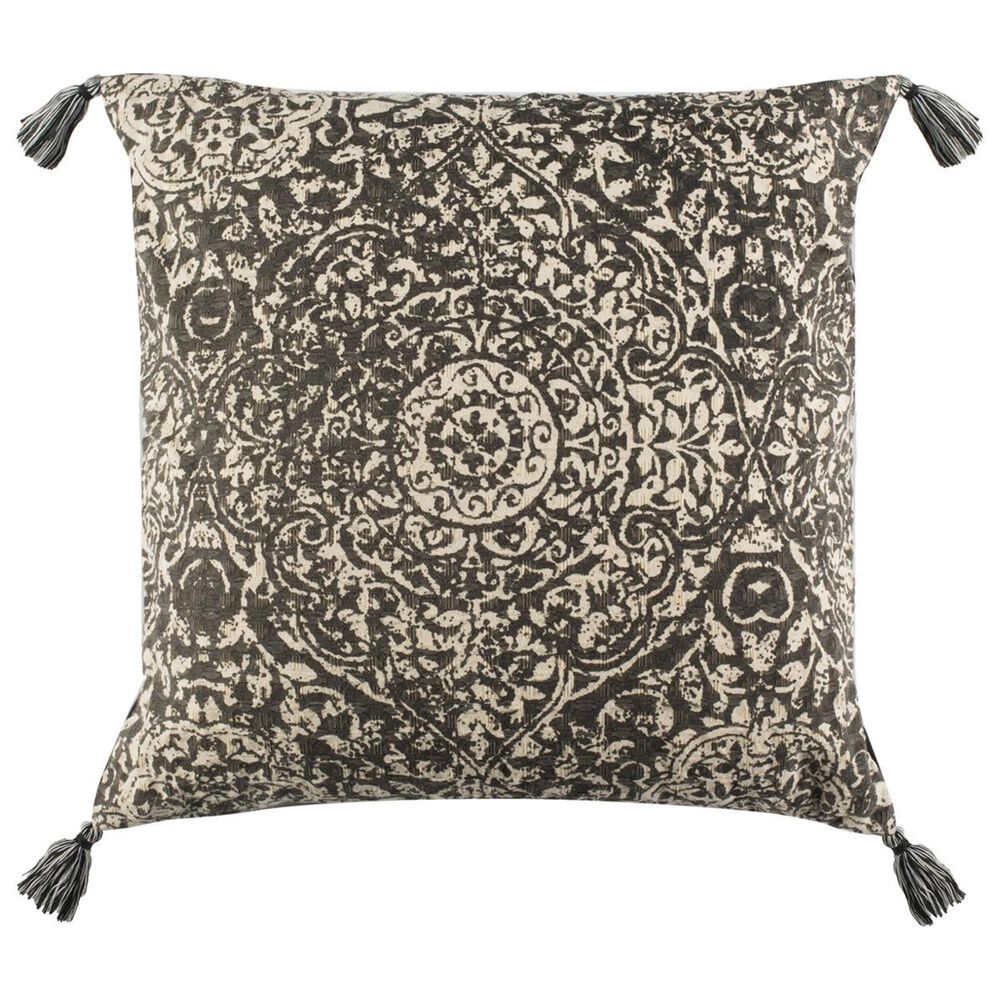 Safavieh Sidonia Pillow in Grey/Cream, , large