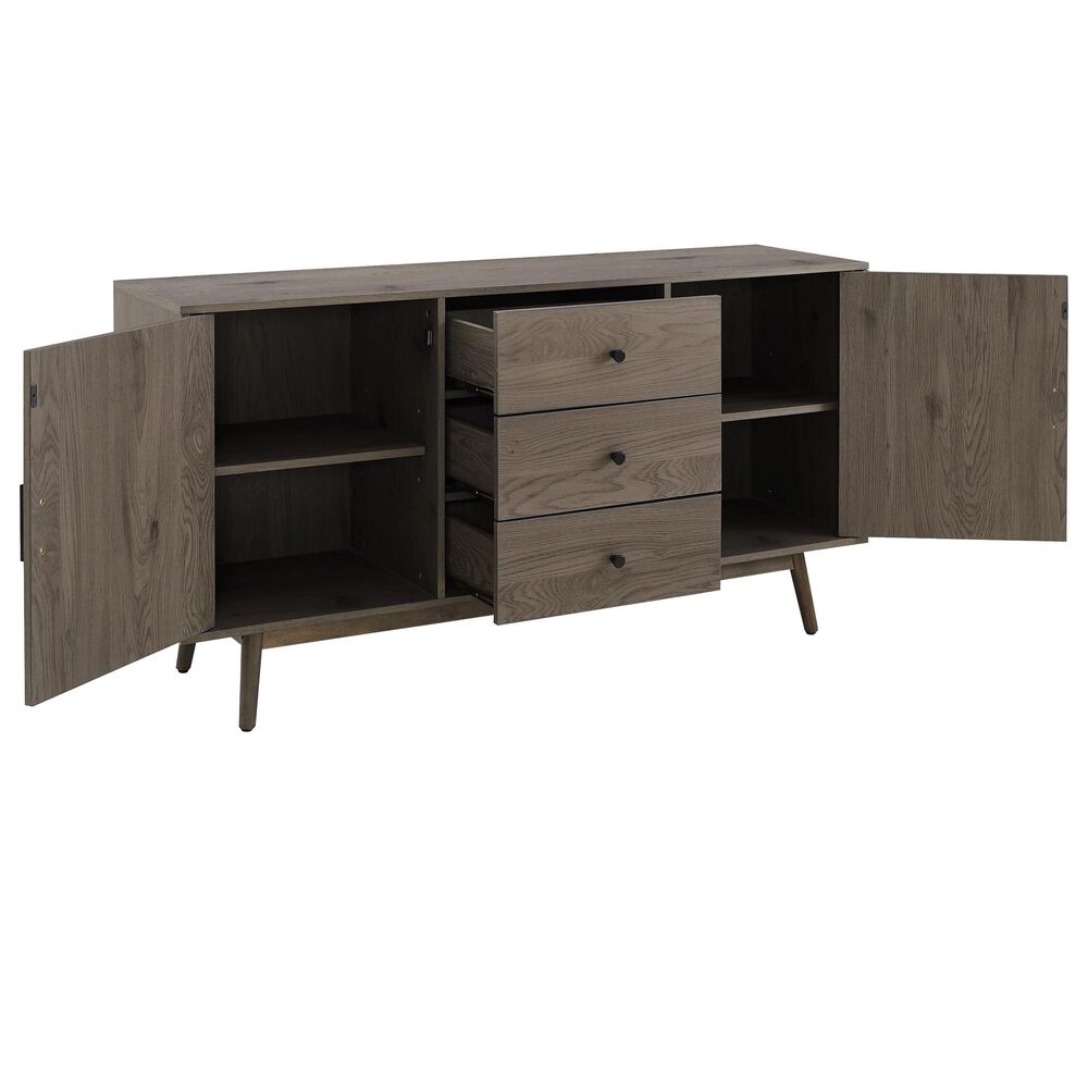 Crosley Furniture Lucas Sideboard in Gray, , large