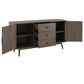 Crosley Furniture Lucas Sideboard in Gray, , large