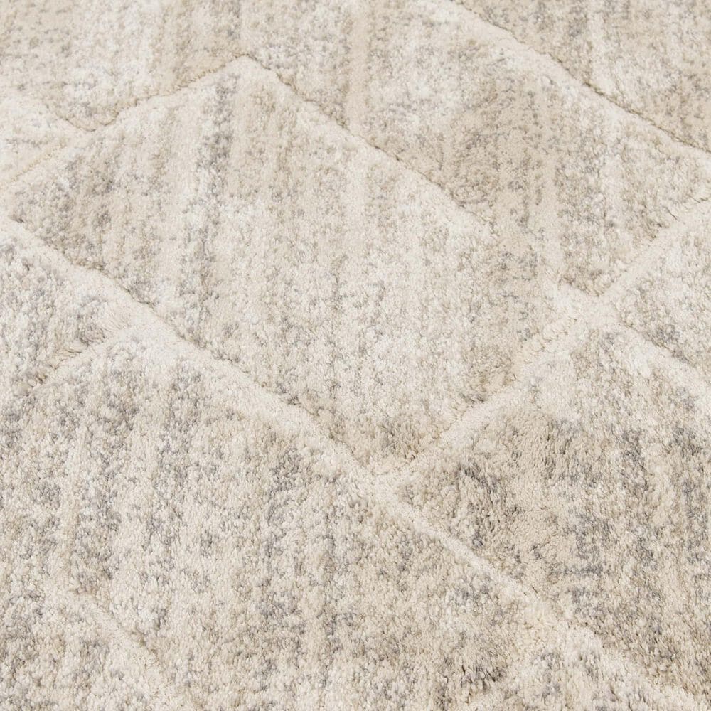 Central Oriental Stonington Alette 5&#39; x 7&#39;6&quot; Coconut and Oatmeal Area Rug, , large