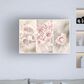 Timberlake Gustav Davidsson "Pink Floral Panels" 30" x 47" Canvas Art, , large