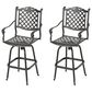 Noble House Avon Patio Barstool in Shiny Copper (Set of 2), , large