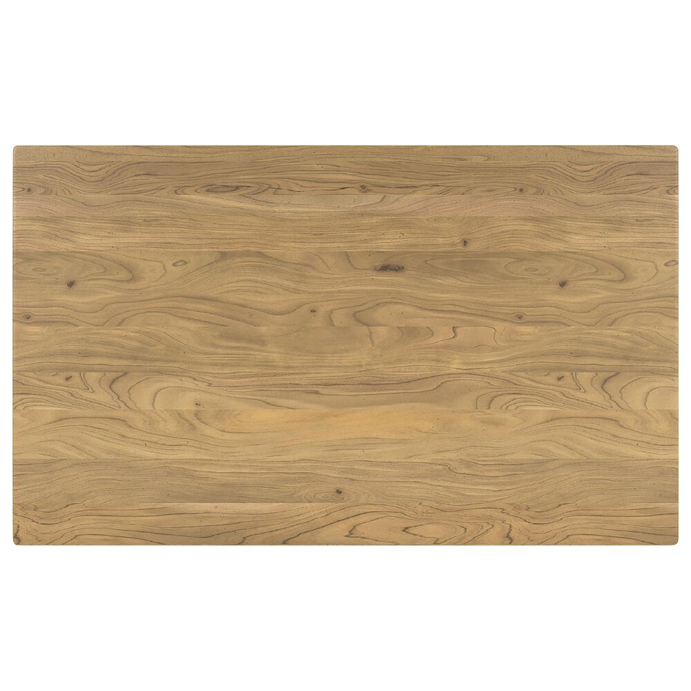 Ashley Gretlynn Rectangular Dining Table in Light Natural and Matte Black - Table Only, , large