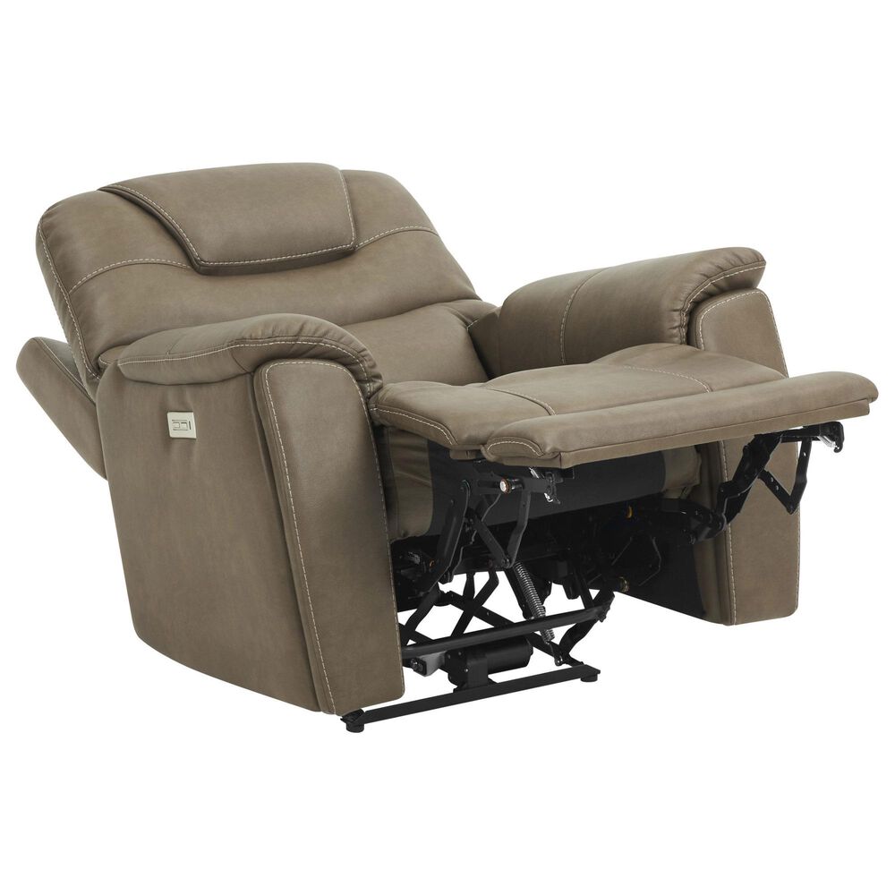 Steve Silver Adelaide Dual-Power Recliner in Caramel, , large
