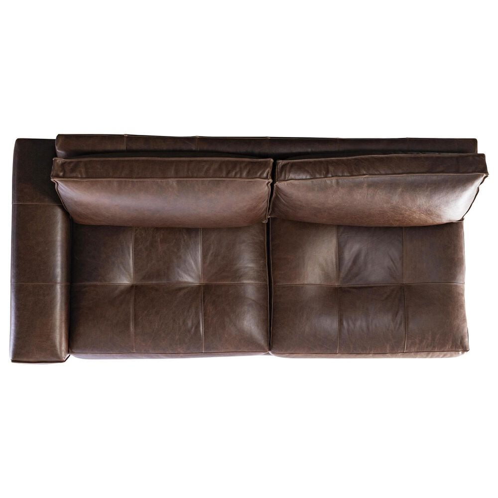 Bernhardt Nest 6-Piece Stationary Right Facing Sectional with Ottoman in Brown, , large