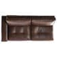 Bernhardt Nest 6-Piece Stationary Right Facing Sectional with Ottoman in Brown, , large