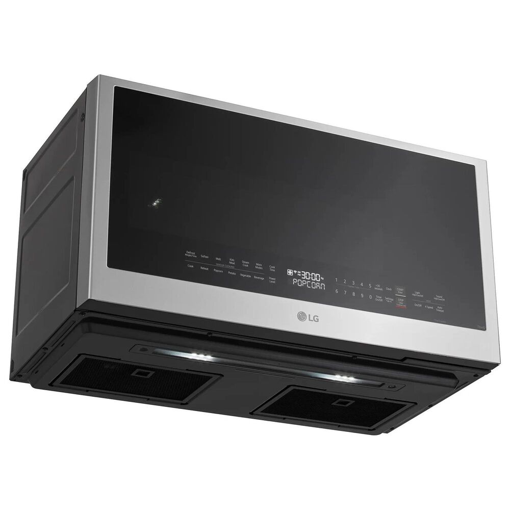 LG 2 Cu. Ft. Over-The-Range Microwave Oven in PrintProof Stainless Steel, , large