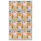Werkshoppe Daisies and Rainbows Microfiber Towel in Multicolor, , large
