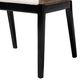 Baxton Studio Abiel Arm Chair in Grey Wash and Black, , large