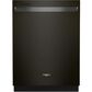 Whirlpool Large Capacity Dishwasher with 3rd Rack in Fingerprint Resistant Black Stainless Steel, , large