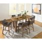 Millenium Cabalynn Counter Dining Table and 6 Stools in Two Tone, , large