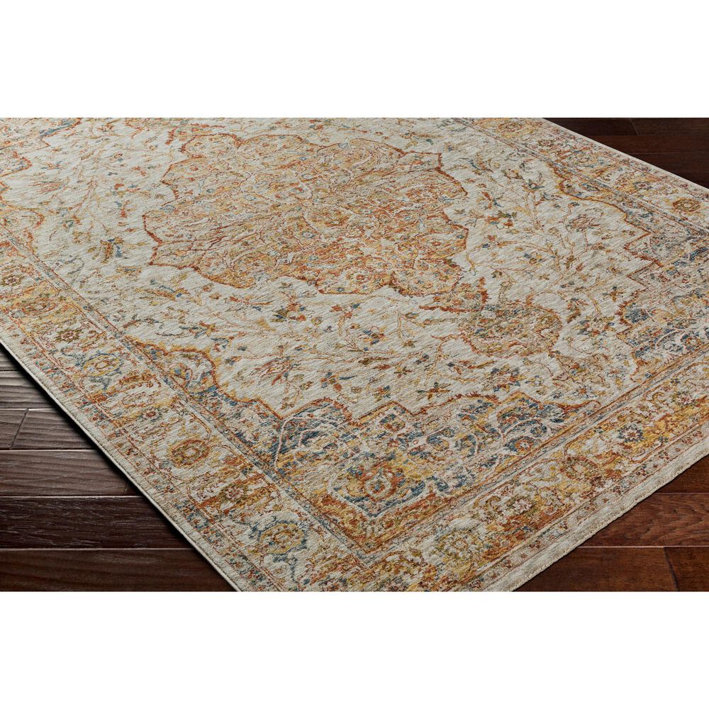 Surya Mona Lisa 10&#39; x 14&#39; Tan, Mustard, Brick Red, Sage, Dark Blue, Olive and Burgundy Area Rug, , large