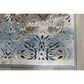 Nourison Karma KRM05 9"3" x 12"9" Blue and Ivory Area Rug, , large