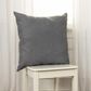 Rizzy Home 22" x 22" Polyester Filled Throw Pillow in Grey, , large