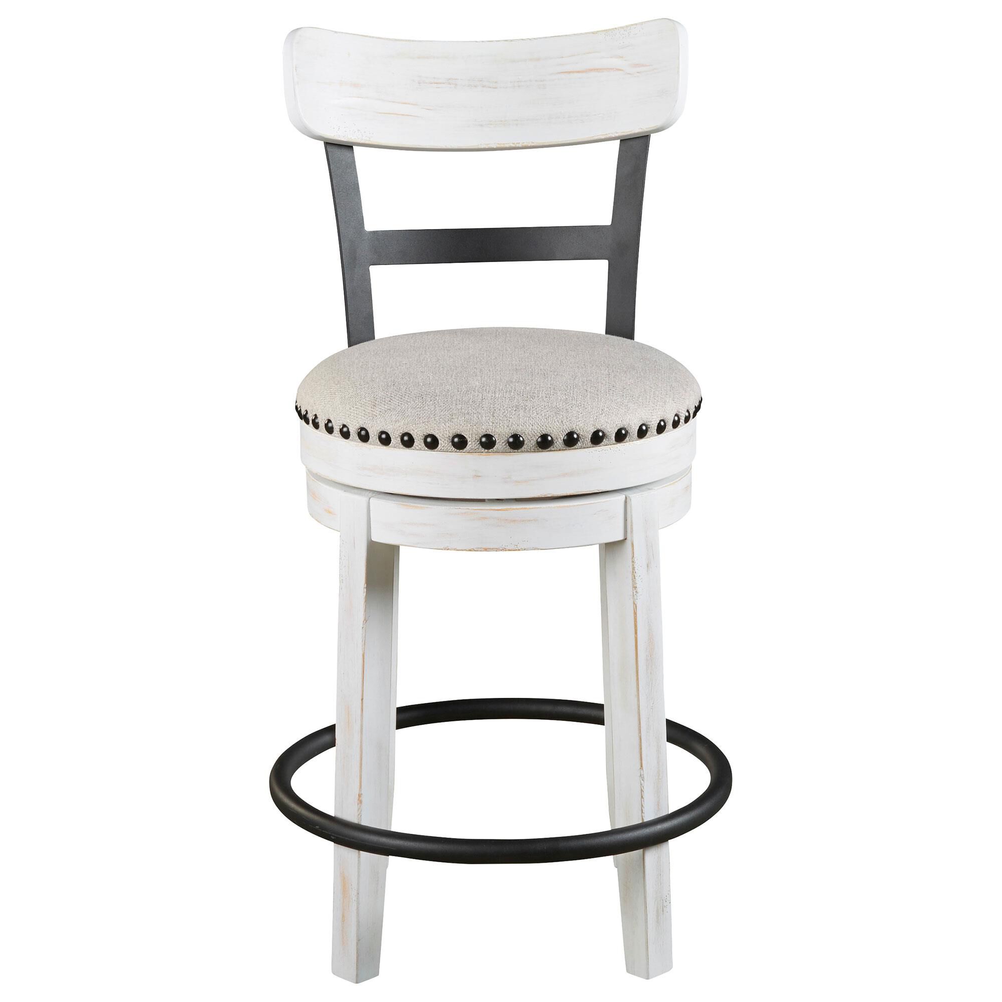 Black and white sale counter height bar stools
