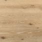 HOMLUX 47"W Round Oak Finish Dining Table with Metal Cross Base in Oak, , large