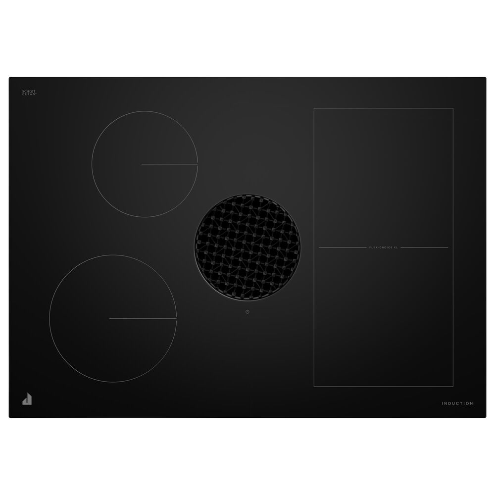 JennAir 30" Induction Downdraft Cooktop in Black, , large