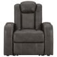 Ashley Fyne-Dyme 3-Piece Power Reclining Living Room Set in Shadow, , large