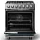 Viking Range 3 Series 30" Self-Cleaning Dual Fuel Range in November Sky, , large