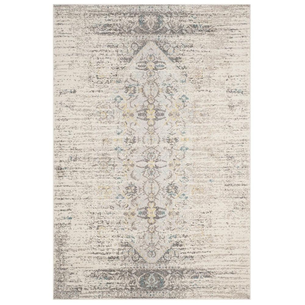 Safavieh Monaco MNC209G-5 5&#39;1&quot; x 7&#39;7&quot; Grey/Multi Area Rug, , large