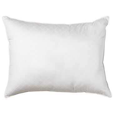 Allied Home CosmoLiving by Cosmopolitan Cloud Nine King Down-Alternative Diamond Luxe Pillow in White, , large