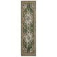 Safavieh Monaco MNC243F-28 2"2" x 8" Forest Green/Light Blue Runner, , large