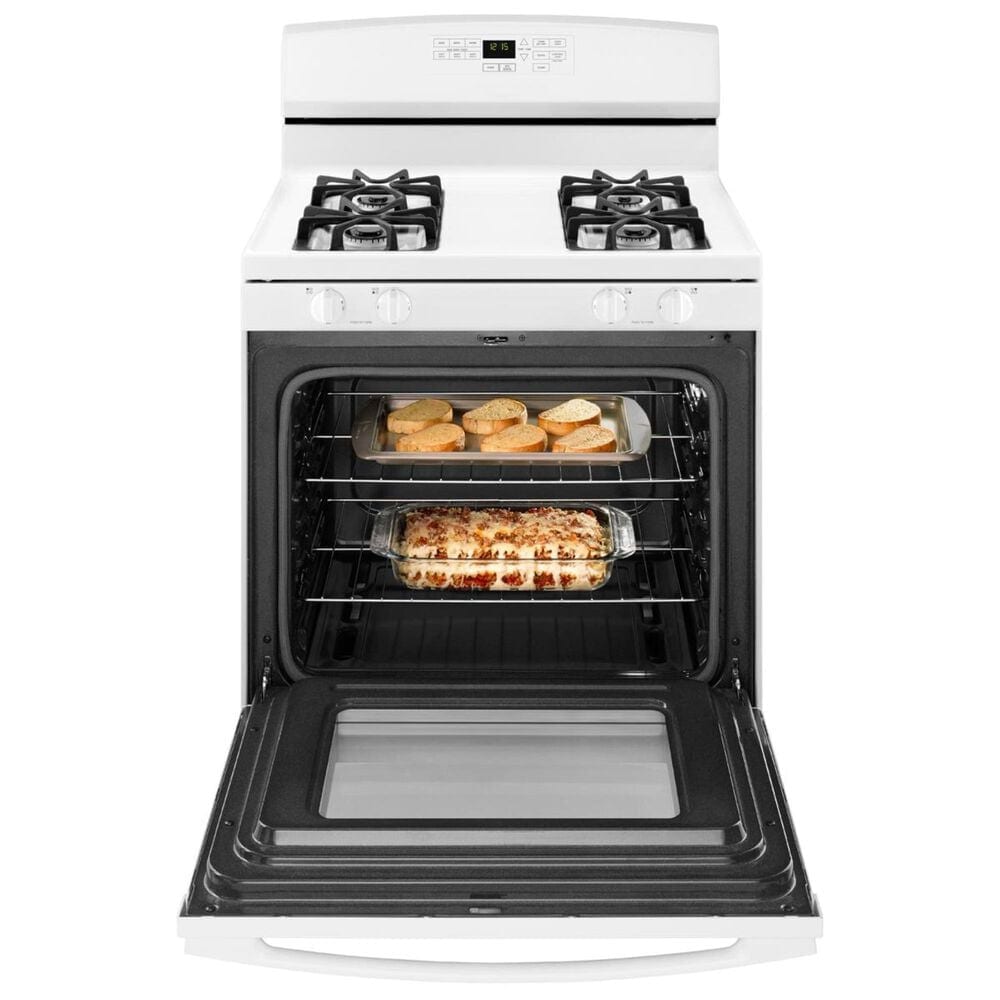 Amana 5.0 Cu. Ft. Gas Range with Self-Clean Option in White, , large