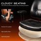 HOMLUX Executive Office Chair with PU Fabric Cushion in Black, , large