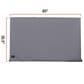 Furrion Aurora 65" Outdoor TV Cover in Grey, , large