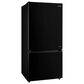 Midea 18 Cu. Ft. French Door Refrigerator in Black, , large