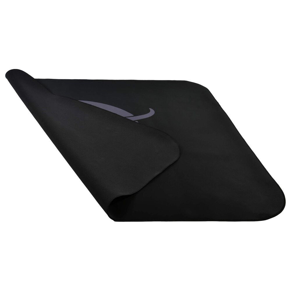 Arozzi Zona Quattro Microfiber Noise Dampening and Scratch Protection Anti-Slip Chair Mat in Black and Grey, , large
