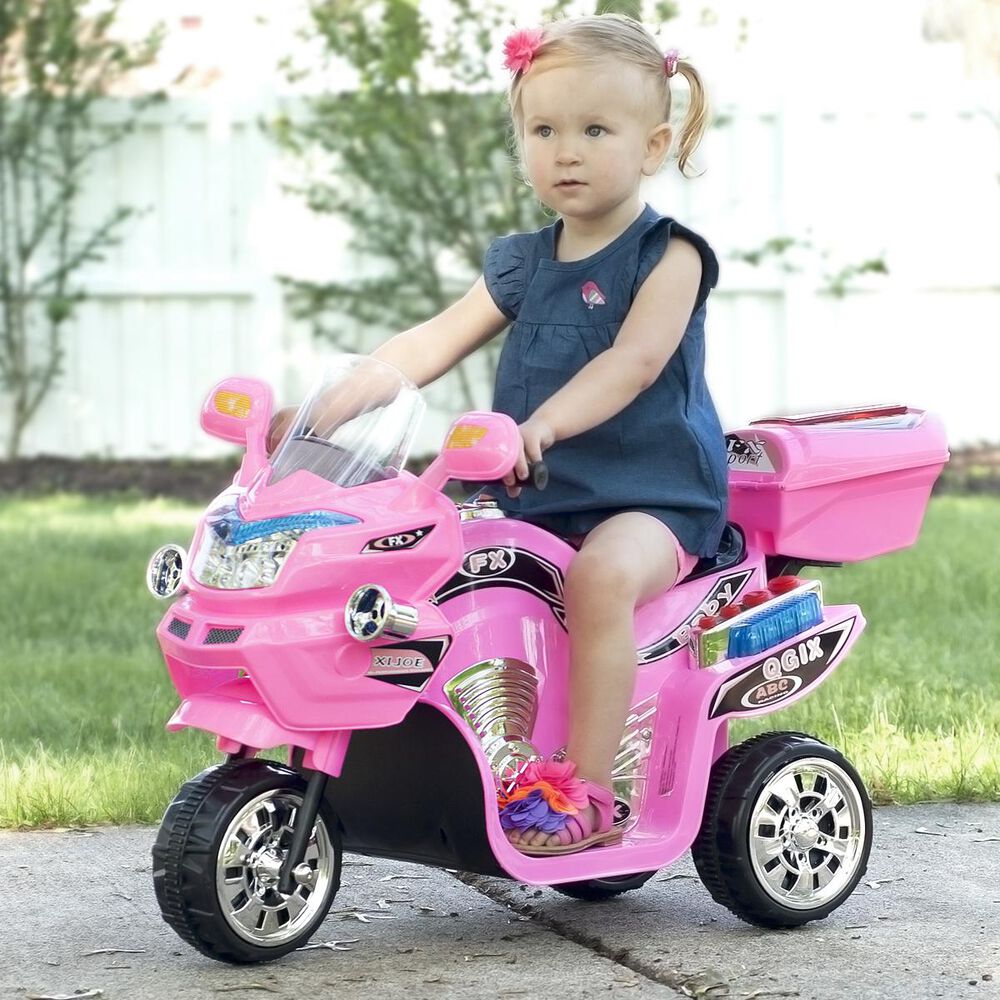 Timberlake Lil\' Rider 3 Wheel Battery Powered FX Sport Bike in Pink | NFM