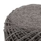 Surya Xena Pouf in Charcoal, , large