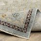 Oriental Weavers Capella Blue and Gold 3"3" x 5" Area Rug, , large