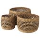 Mercana Dakota Round Basket in Medium Brown (Set of 3), , large