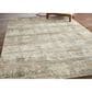 Feizy Eden Abstract Ivory and Multicolor 12" x 15" Area Rug, , large