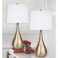 Grandview Gallery 30" Teardrop Table Lamp in Gold, , large