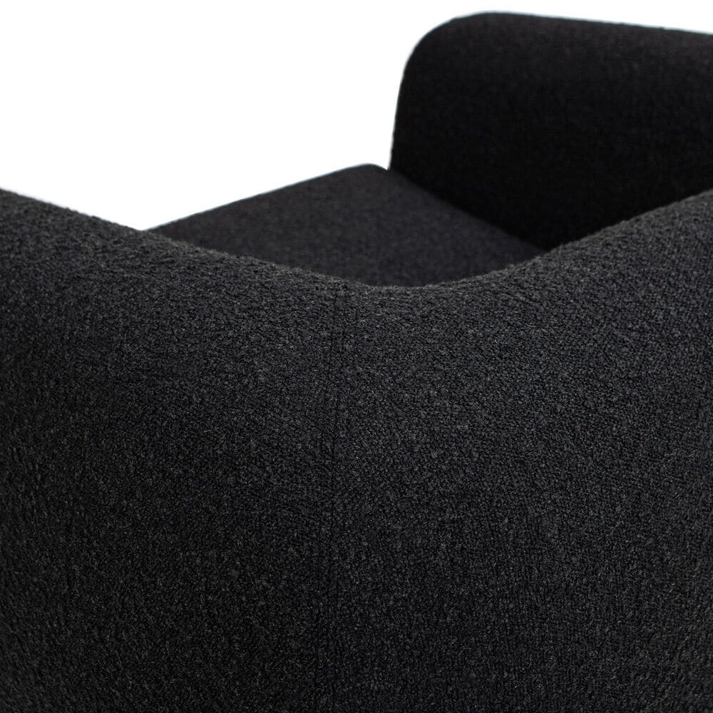 Jennifer Taylor Home Alpine Accent Arm Chair in Ebony Black, , large