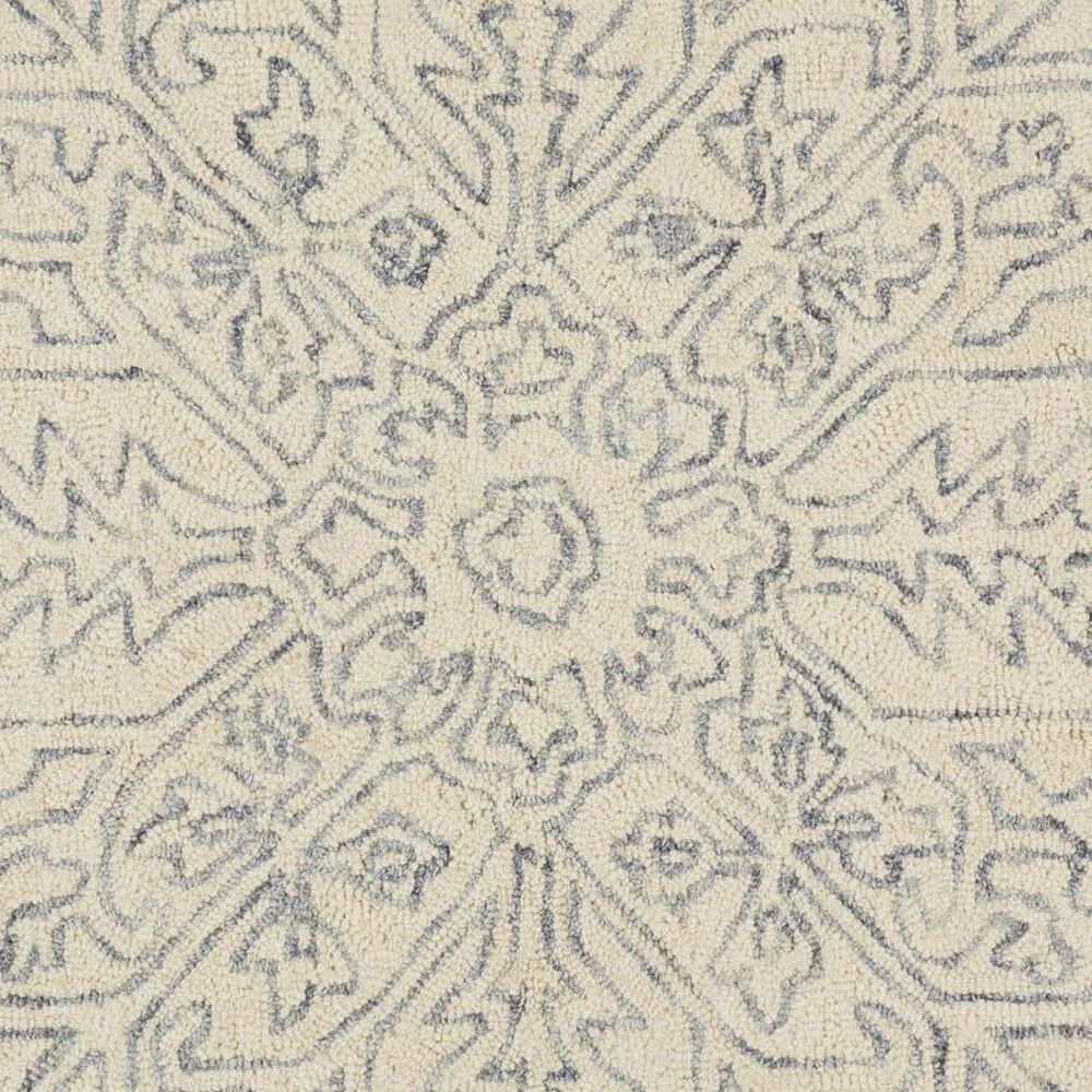 Feizy Belfort Gray and Ivory 2&#39; x 3&#39; Area Rug, , large