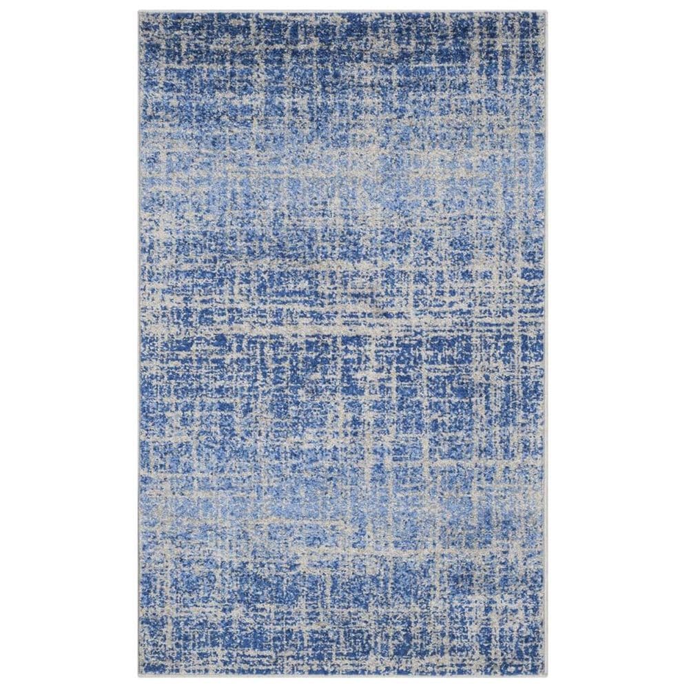 Safavieh Adirondack ADR116D 4&#39; x 6&#39; Blue and Silver Area Rug, , large