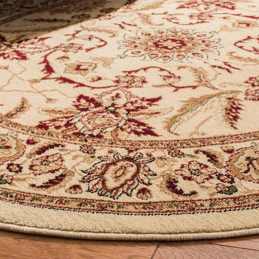 Safavieh Lyndhurst LNH216 5&#39;3&quot; Round Ivory Area Rug, , large