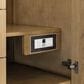 James Martin Vanities Hudson 60" Double Bathroom Vanity in Light Natural Oak with 3 cm White Zeus Quartz Top and Rectangular Sinks, , large