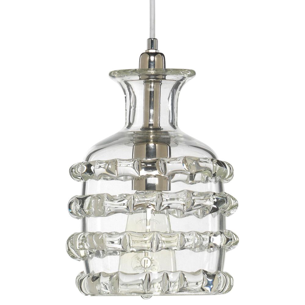 Jamie Young Direct Ship Braven 1-Light Small Pendant in Silver, , large